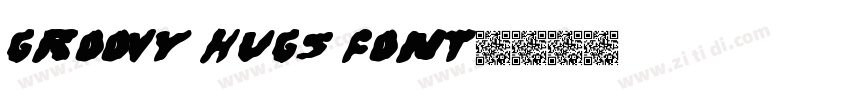 Groovy Hugs font字体转换